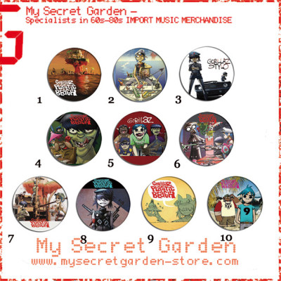 Gorillaz - Plastic Beach Pinback Button Badge Set 1a or 1b ( or Hair Ties / 4.4 cm Badge / Magnet / Keychain Set ) Gorillaz - Plastic Beach Pinback Button Badge Set 1a or 1b ( or Hair Ties / 4.4 cm Badge / Magnet / Keychain Set )